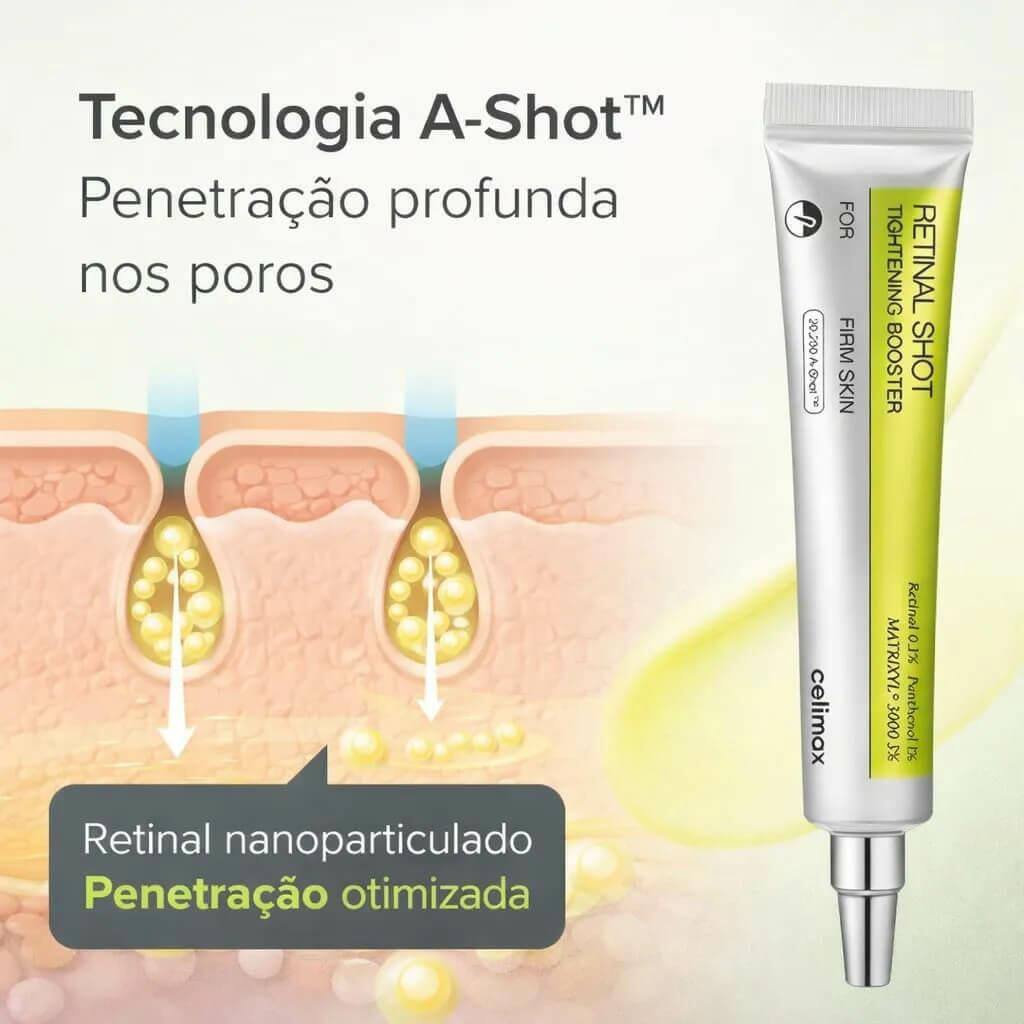 Celimax Retinal Shot - O Booster Coreano que Revoluciona sua Pele