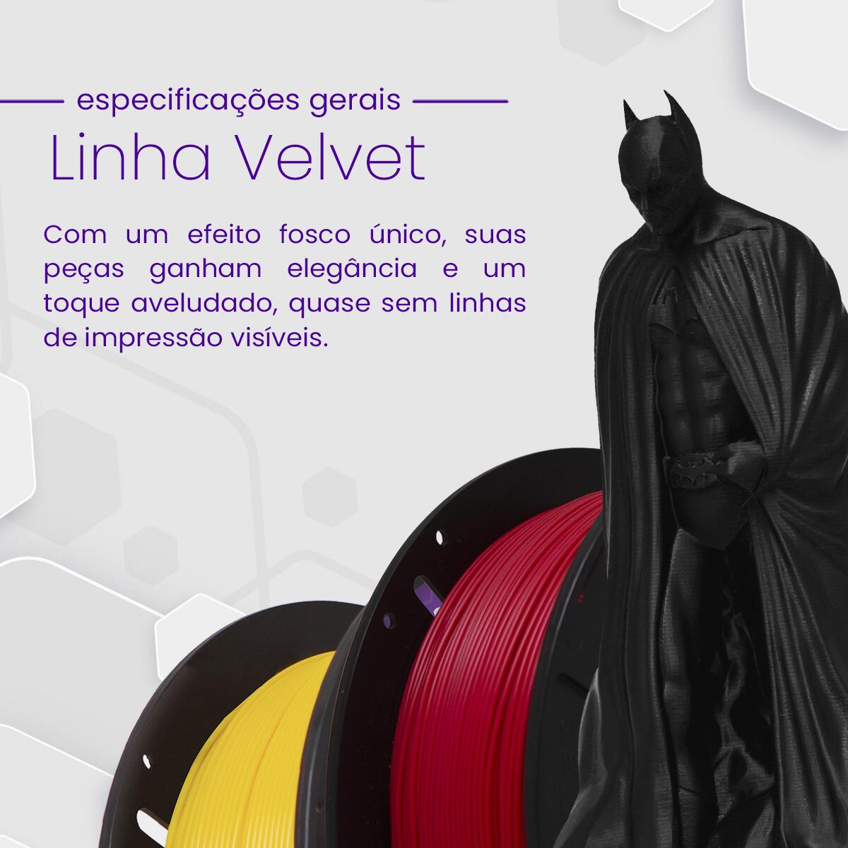 Comprar Filamento 3d Impressão Fosco Velvet Voolt 3d Pla 1kg 1,75mm - a ...