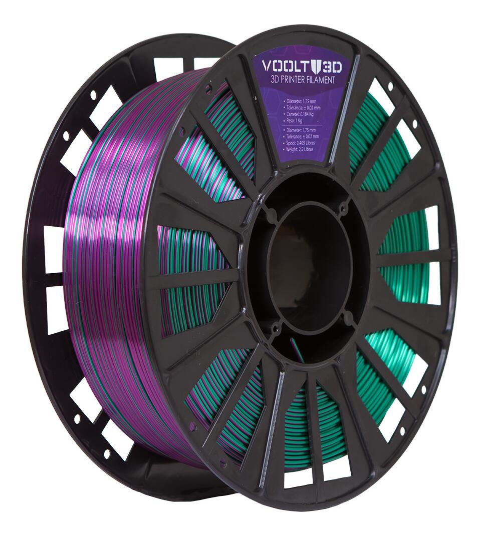 Comprar Filamento 3d Impressão Duo Color Shadow Voolt 3d Pla 1kg 1,75mm ...