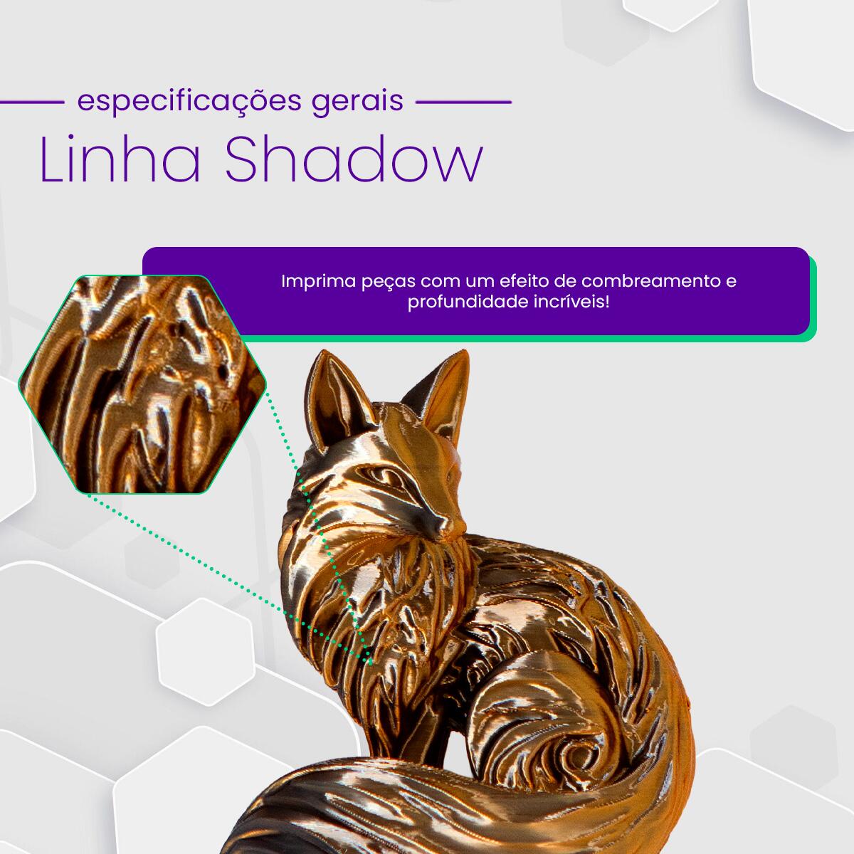 Comprar Filamento 3d Impressão Duo Color Shadow Voolt 3d Pla 1kg 1,75mm ...