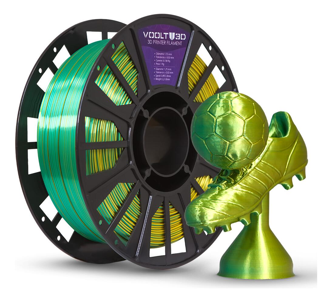 Comprar Filamento 3d Impressão Duo Color Shadow Voolt 3d Pla 1kg 1,75mm ...
