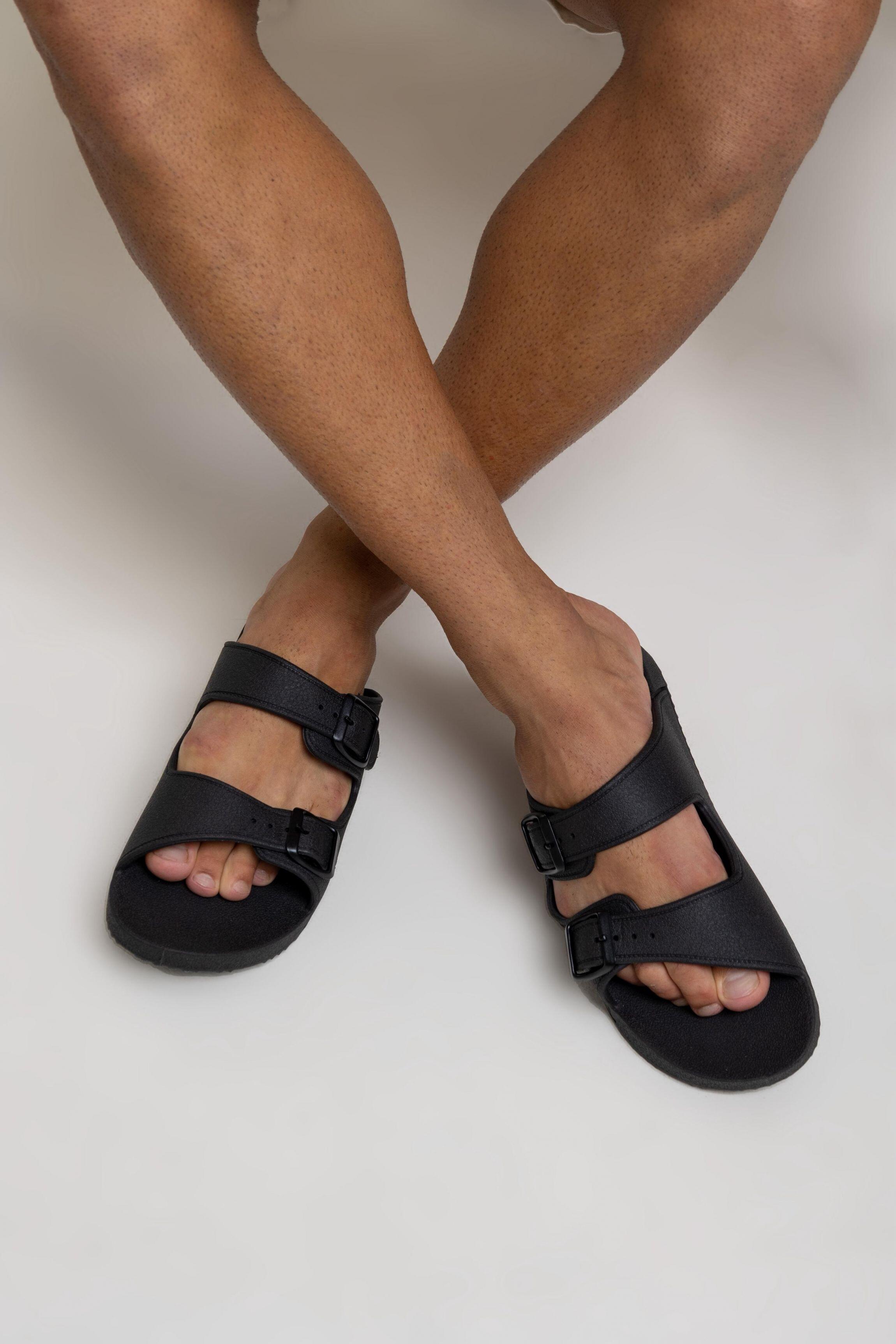 Sam B's + Birk ブラックサンダル D8 Comprar Sandália BIRKEN PRETO