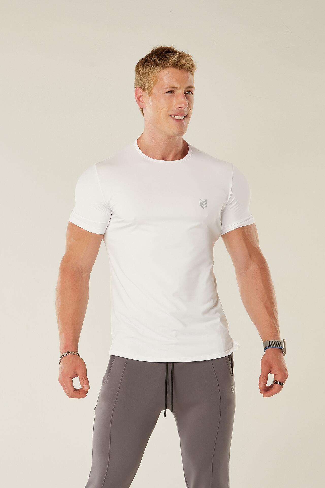 Comprar Camiseta Dry Fit Athleisure Branca - ARMYBR