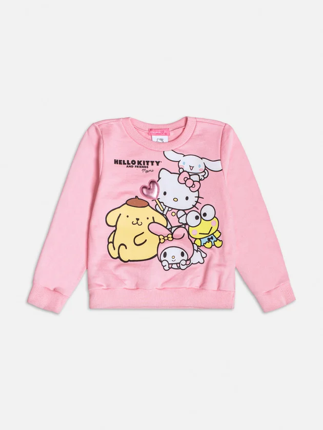 Comprar CASACO ROSA DA HELLO KITTY E AMIGOS