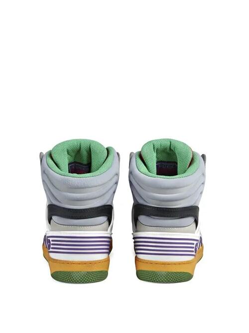 Comprar Gucci Tênis cano alto Basket Multicolor - R$2.998,69