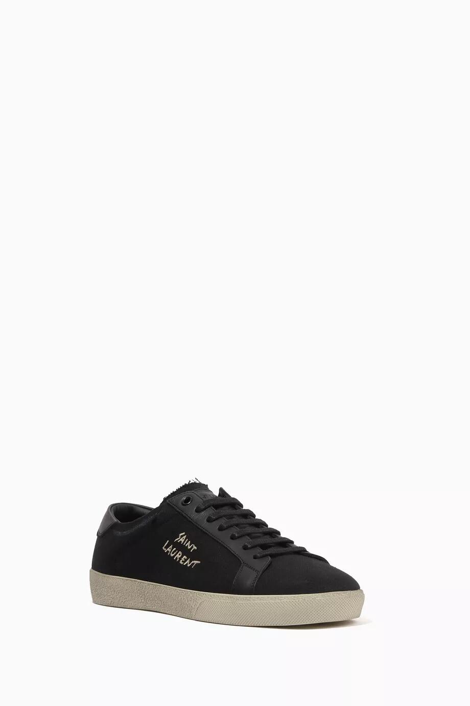 Comprar TÊNIS SAINT LAURENT 'COURT CLASSIC SL/06' Black - ZIVOR