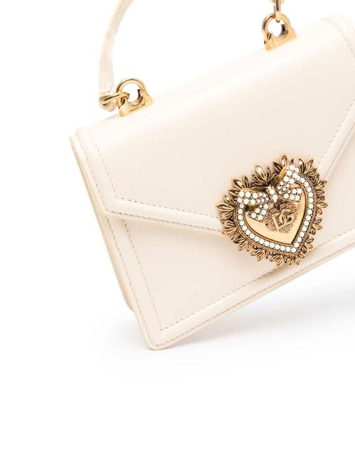 Comprar Bolsa DG tote Devotion pequena Bege - R$3.300,00