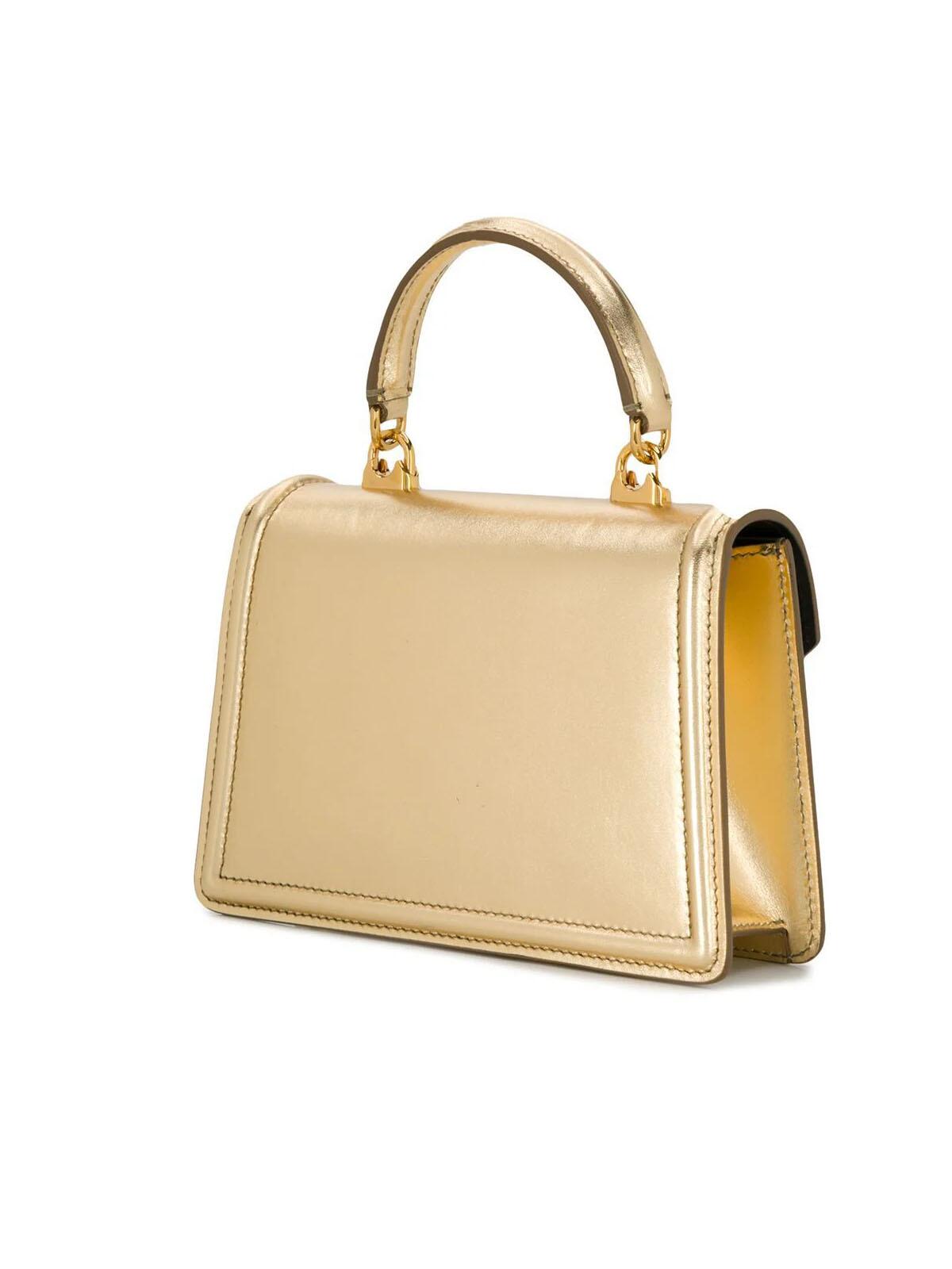 Dolce & Gabbana D&G ゴールド パーティーバッグ Bolsa Dolce & Gabbana Original DG Girls Rosê Feminina