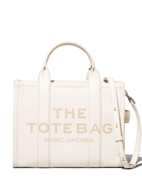 未使用MARC JACOBS THE TOTE BAG ホワイト　クリスタル Comprar Bolsa The Tote média Marc Jacobs - R$1.050,00