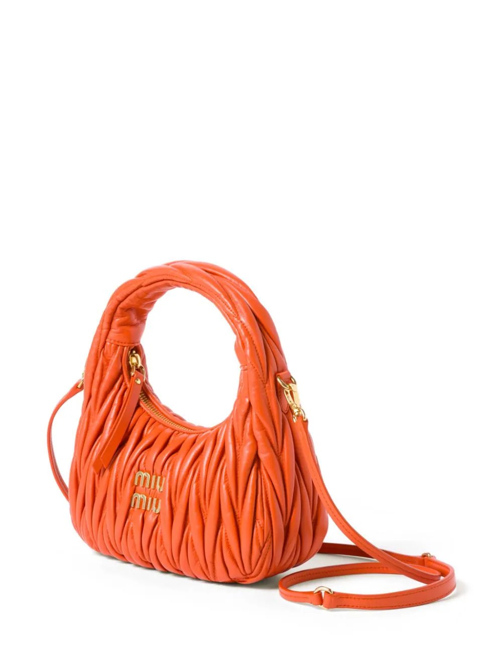 バッグ Miu Miu 1999SS Mesh Tote Bag Rare Orange Comprar Bolsa tote Wander matelassê Miu Miu - R$3.100,00