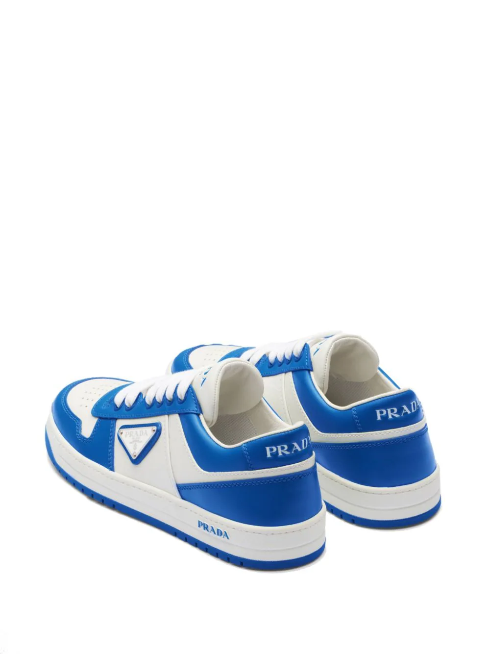 Comprar Tênis Prada cano baixo Downtown Azul e Branco