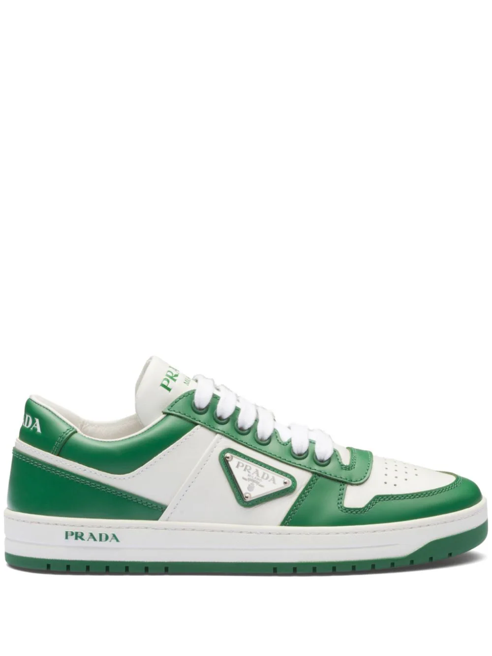 Comprar Tênis Prada cano baixo Downtown Verde e Branco