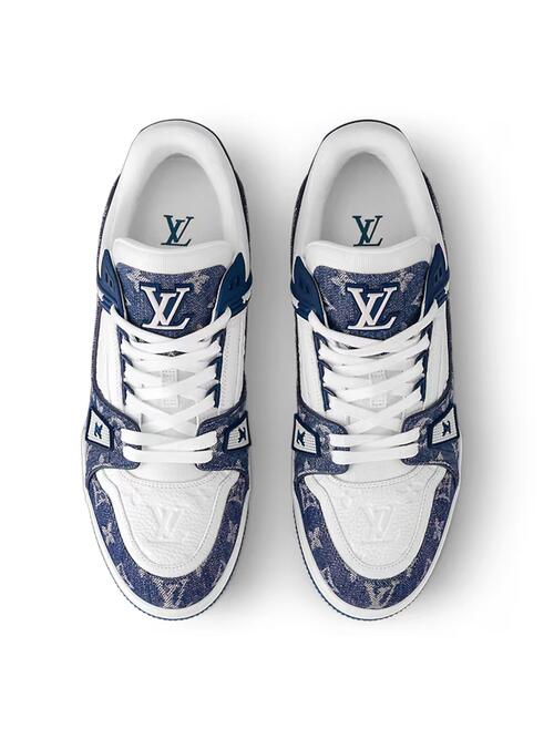 Comprar Tênis LV Trainer Azul - R$2.850,00