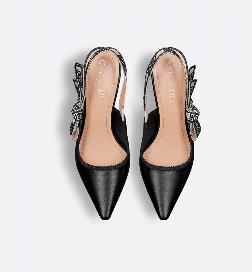 Comprar Scarpin slingback J'Adior Couro de vitelo preto - R$3.705,00