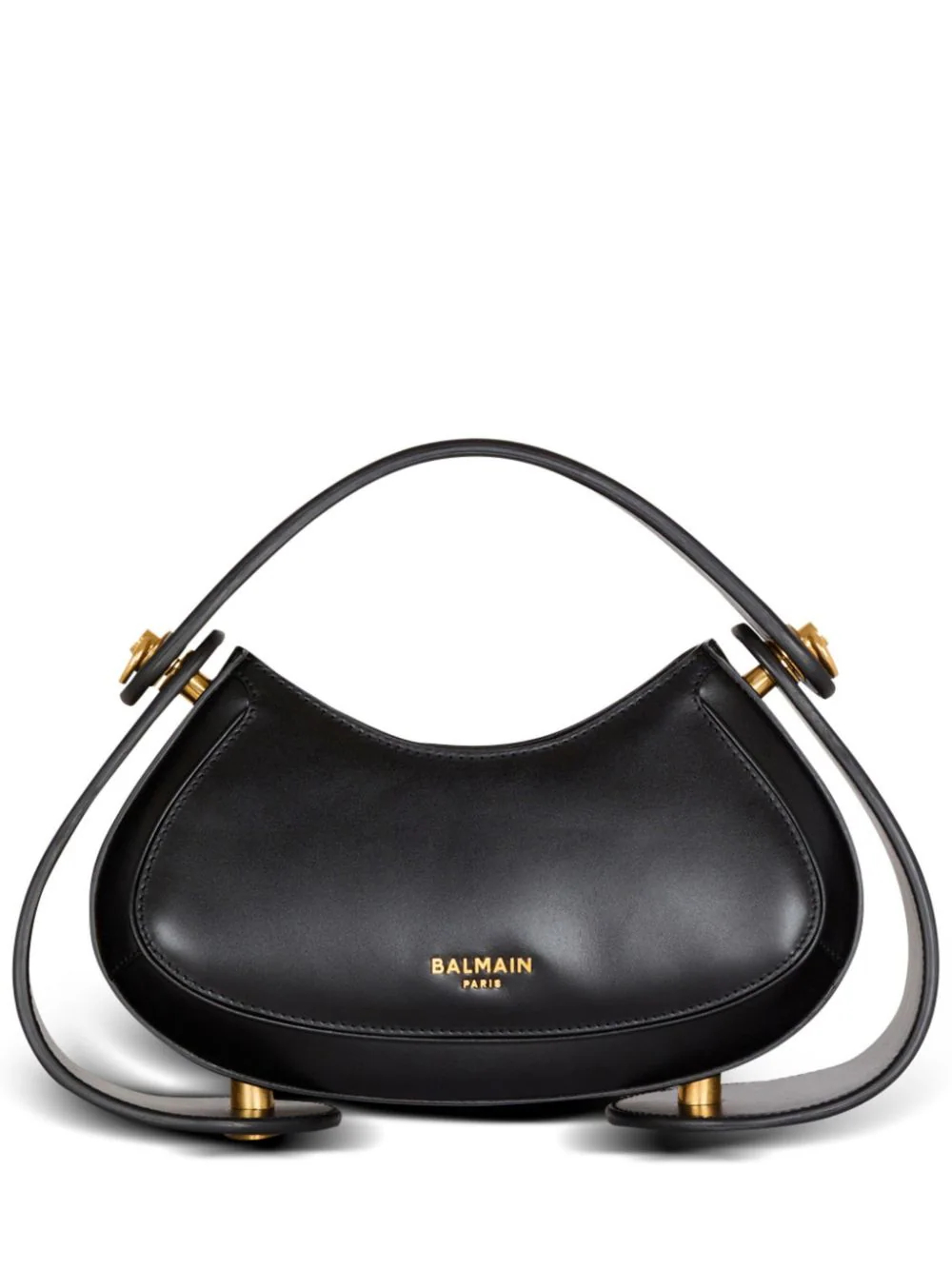 balmain 　leatherbag Balmain Small 1945 Soft Leather Tote Bag | Black | FARFETCH JO