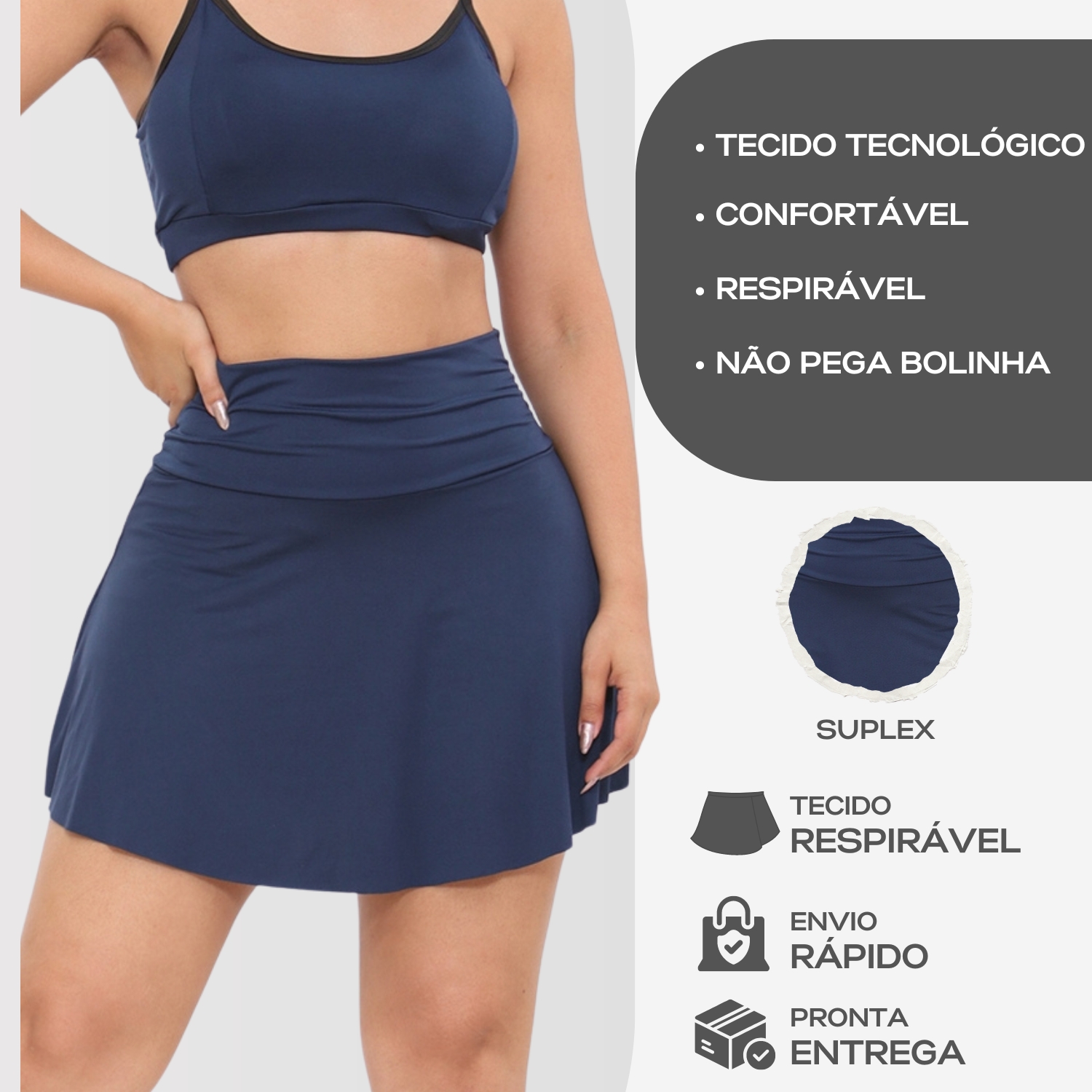Saia Fitness Roupas De Academia Short Saia Moda Fitness Short Saia