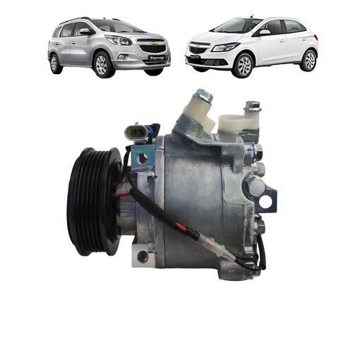 COMPRESSOR GM ONIX / SPIN / PRISMA 2013>2017 POLIA 5PK 12V OEM