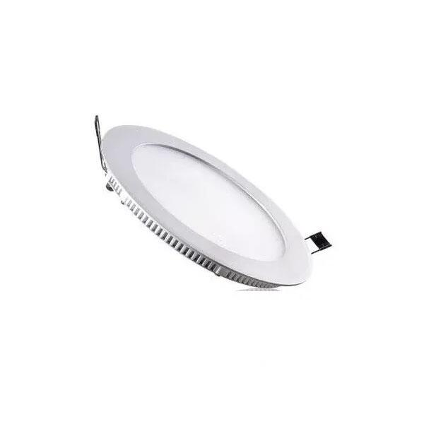 Comprar Luminária Led embutir 18W Redonda R29,90 Evolução PVC
