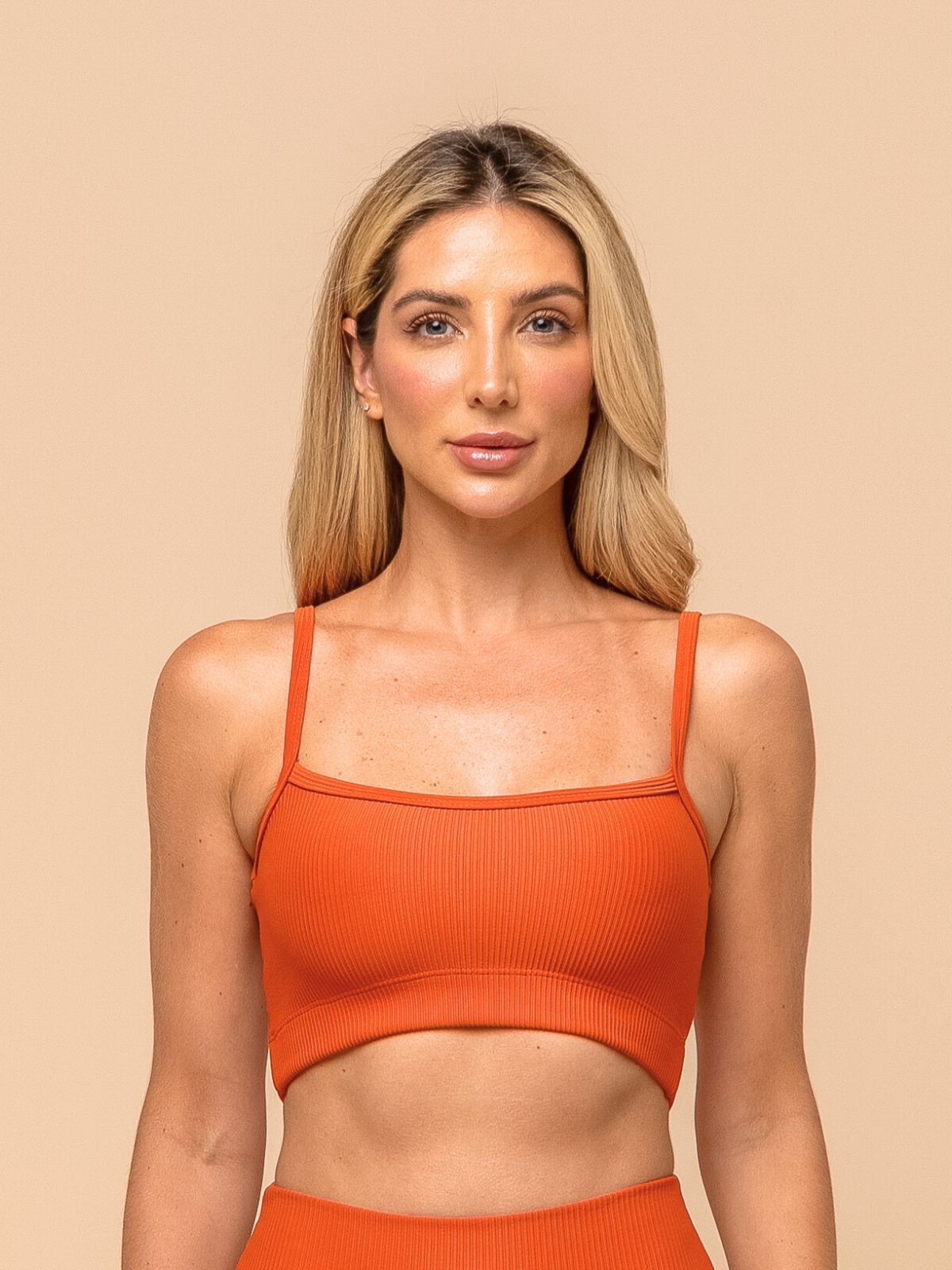 Top Olivia Rib Canelado | Ideal para yoga e atividades leves