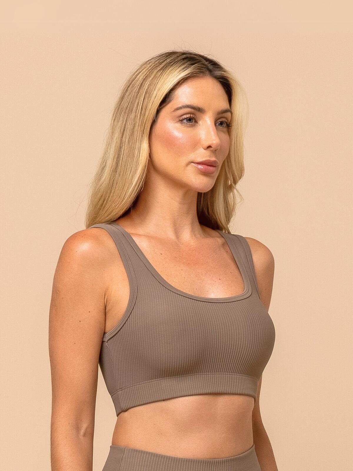 トップス Eaphi MULTI SHOULDER PARTS RIB TOPS Rhi Off Shoulder Top - Black