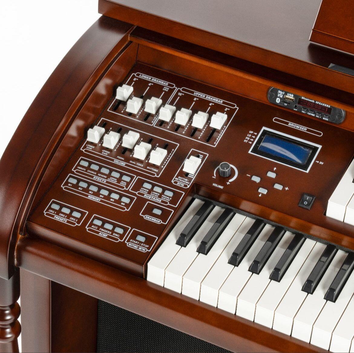 Comprar Órgão Eletrônico Digital Acordes AC-500 Colonial Acetinado
