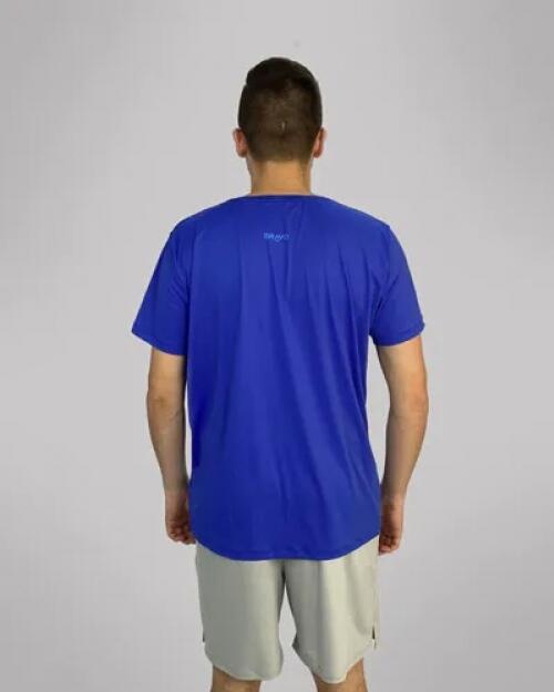 Camiseta Dry Cool Raquete Masculino Beach Tennis Fitness Bravo