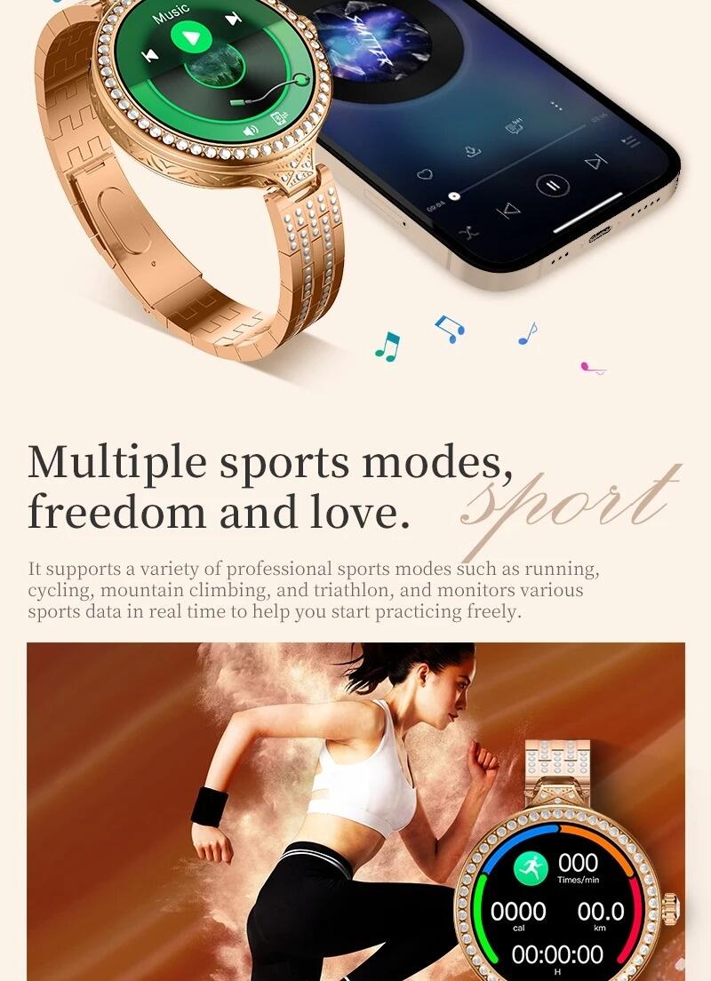 Comprar Smartwatch Hw16 Mini Fashion + Bracelete e Brincos Edição