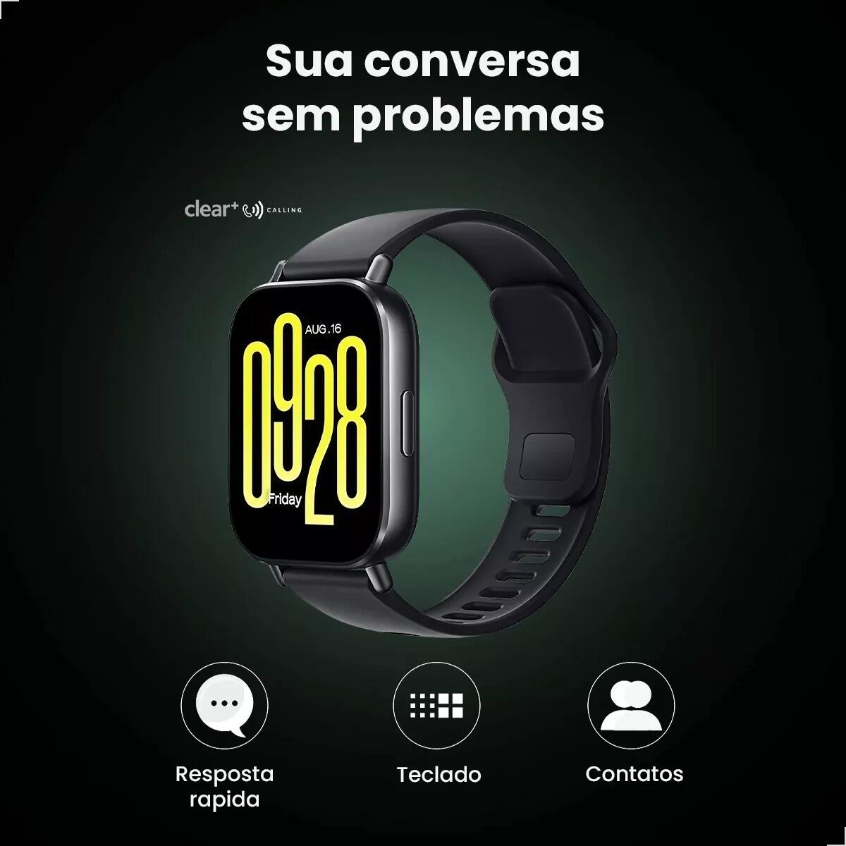 Comprar Smartwatch Xiaomi Redmi Watch 5 Active A Prova Dagua - R$205,00