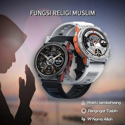 Smartwatch Peje ZW13 A Prova D'água Amoled Pulseira Extra