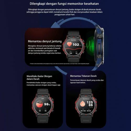 Smartwatch Peje ZW13 A Prova D'água Amoled Pulseira Extra