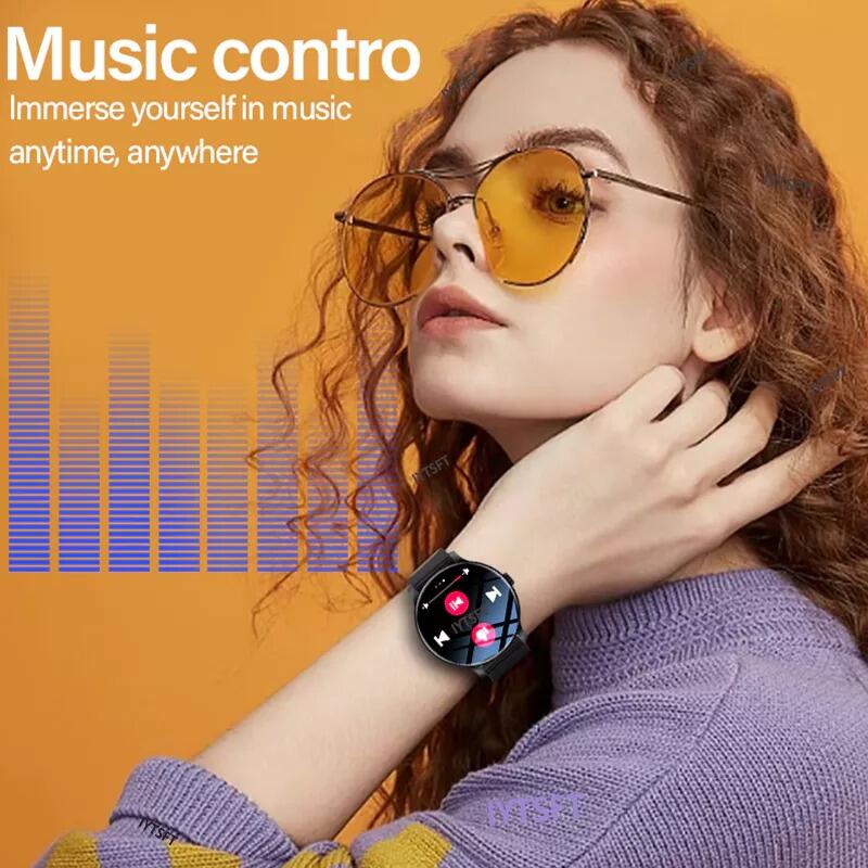 Comprar Smartwatch LaxasFit GT2 Amoled Chamadas Bluetooth