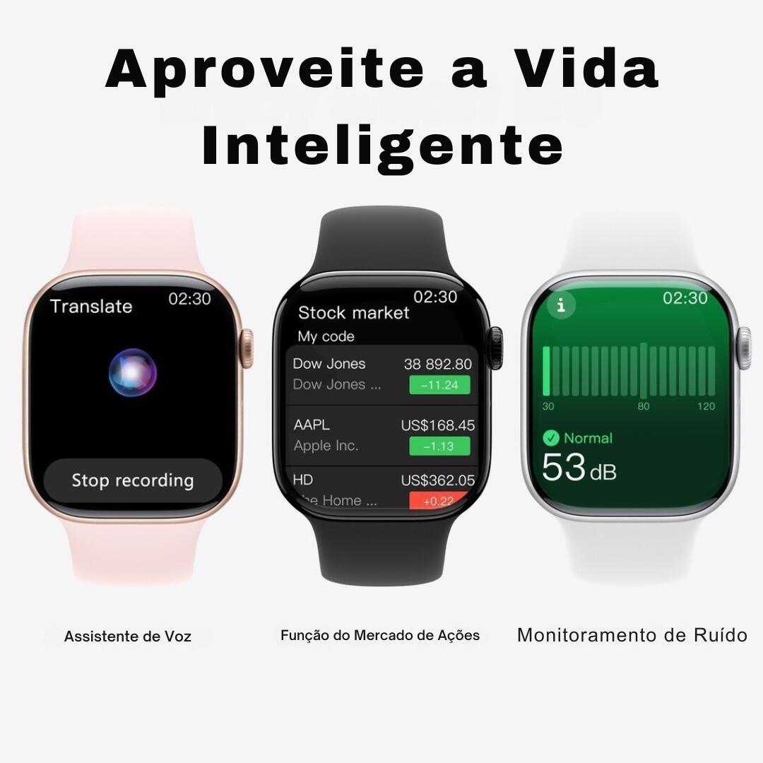 Comprar Smartwatch Microwear W11 Pro 2GB Série 11 Whatsapp A Prova D ...