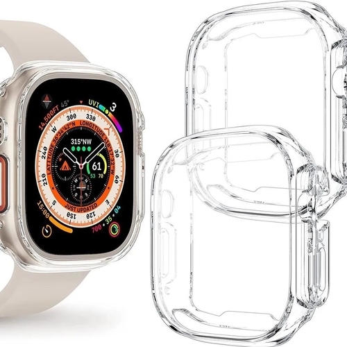Comprar Case Transparente Para Smartwatch Ultra 49mm - R$6,00 - Atacadum