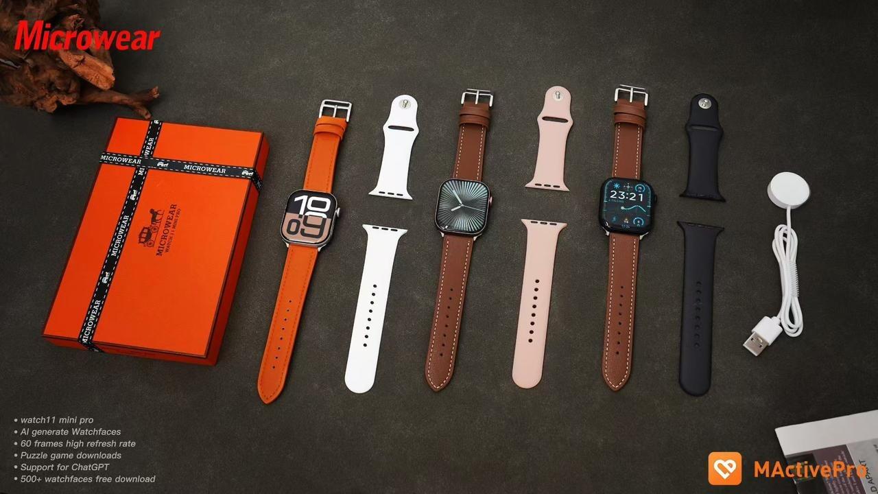 Comprar Smartwatch Microwear W11 Pro Mini 2GB 42mm Amoled Série 11 ...