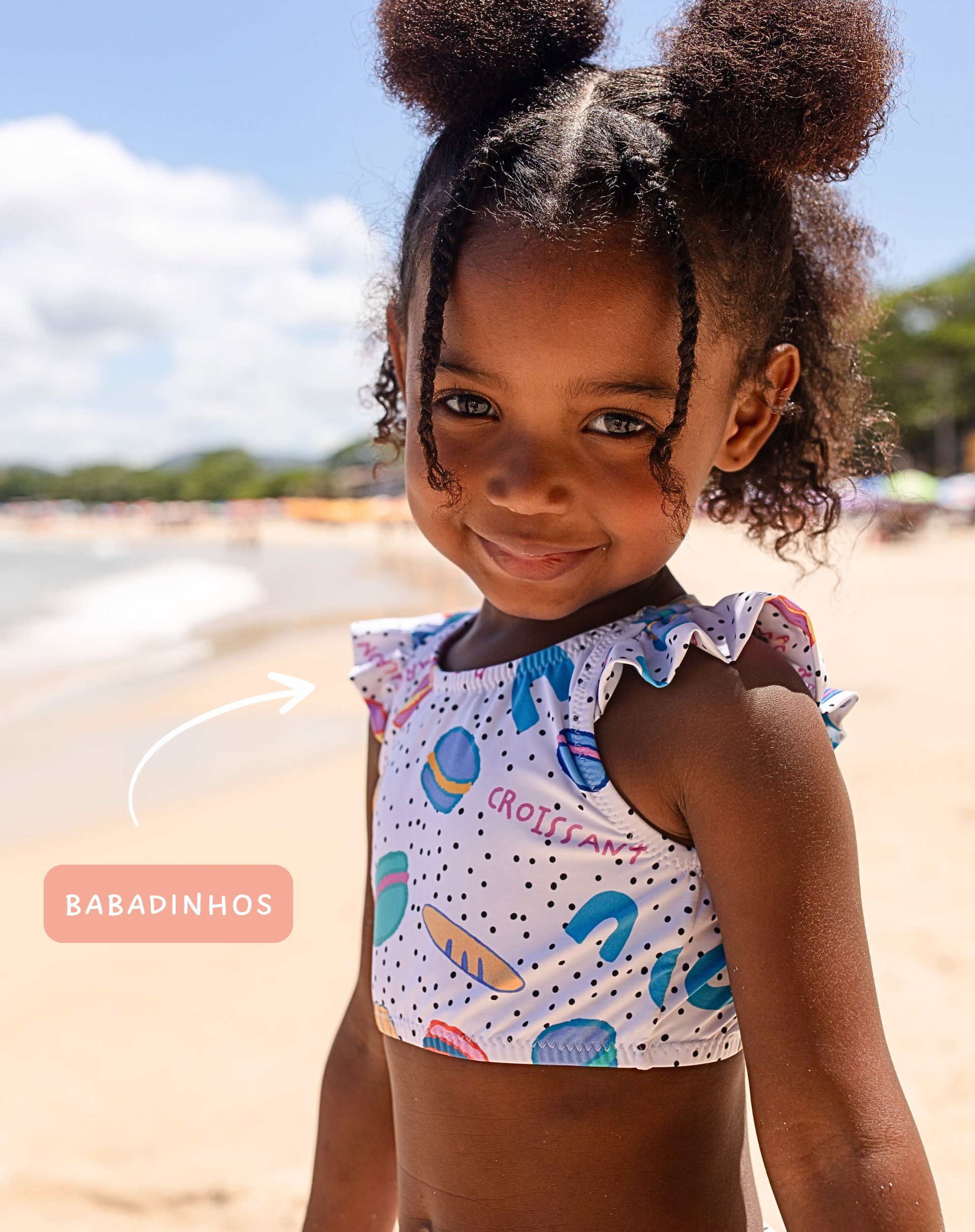 Lili Sampedro Moda Praia Com ProteÃ§Ã£o Solar Infantil Conjunto