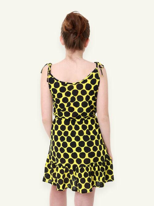 Vestido Infantil Bela Poás Abelha