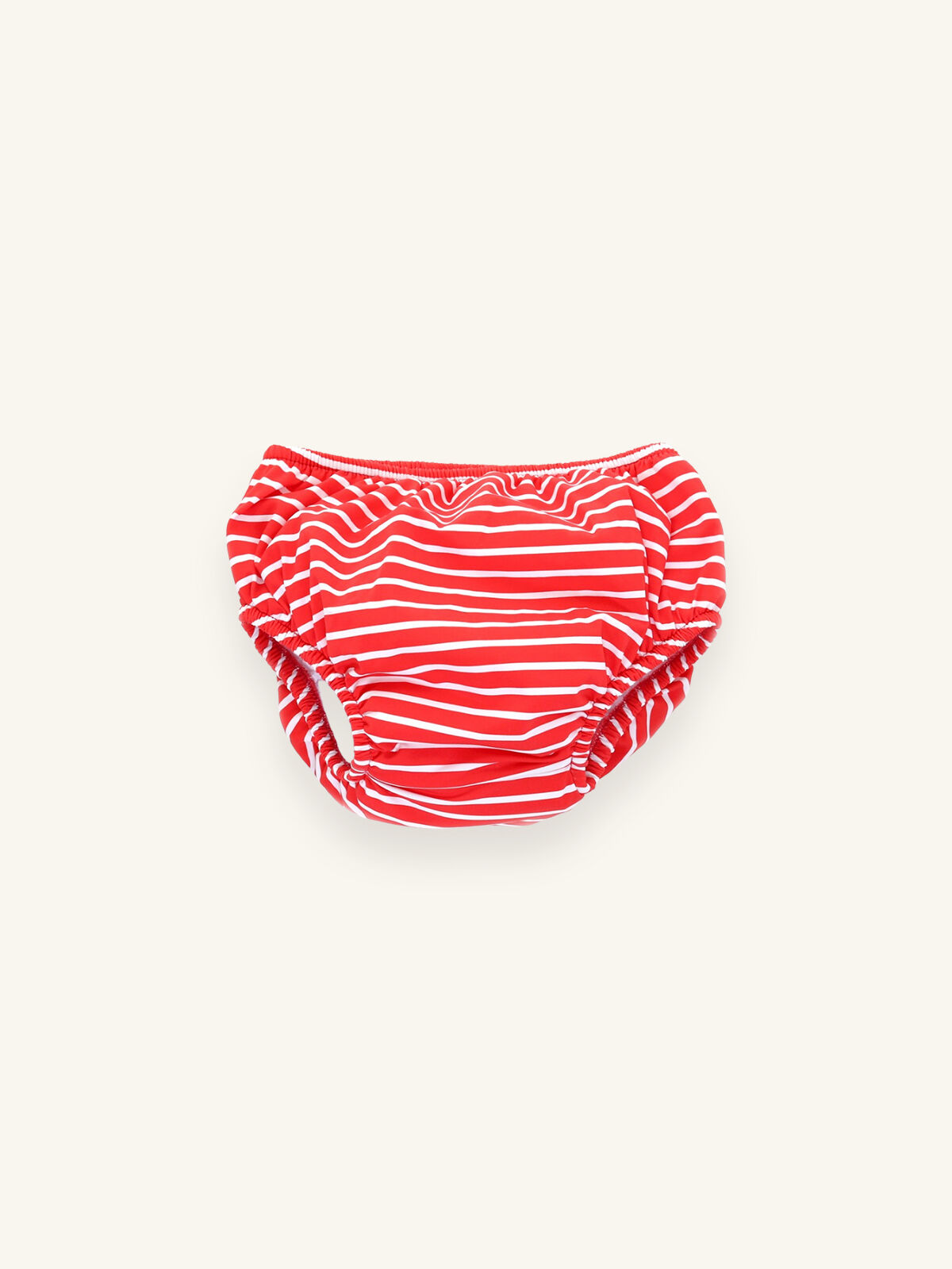 Fralda Eco Baby Listras Vermelhas