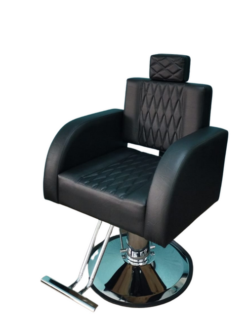 Cadeira Poltrona Barbeiro Reclinável Base Estrela Promoção
