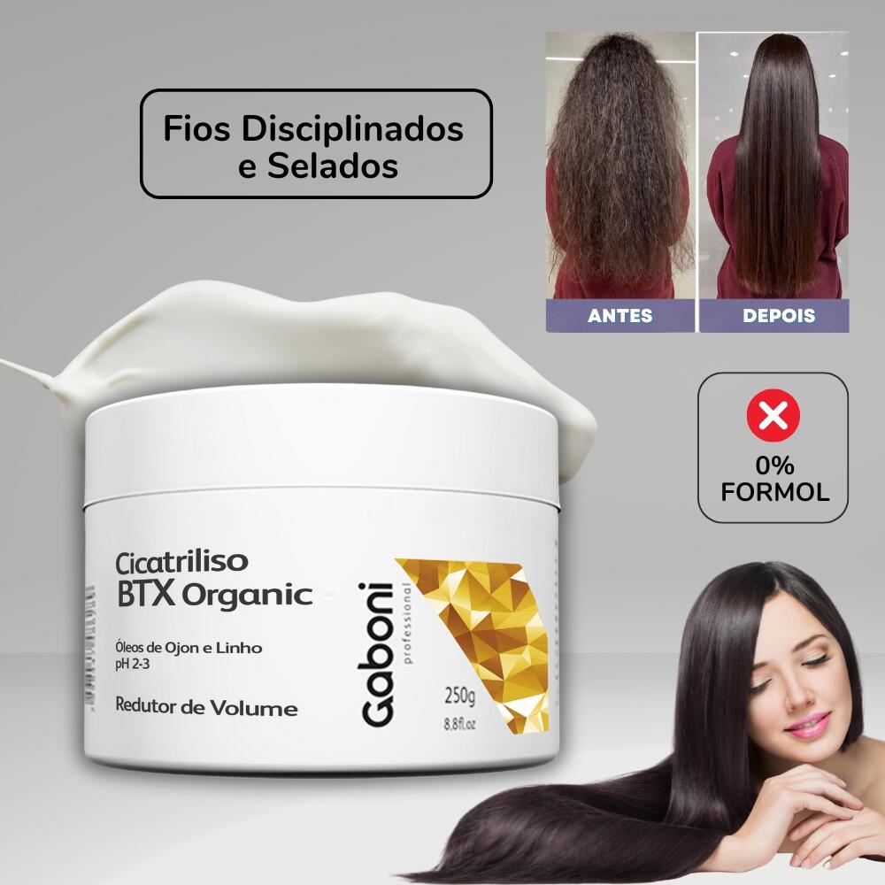 Gaboi Comprar Botox Orgânico Cicatriliso BTX Organic Redutor de Volume 250g ...