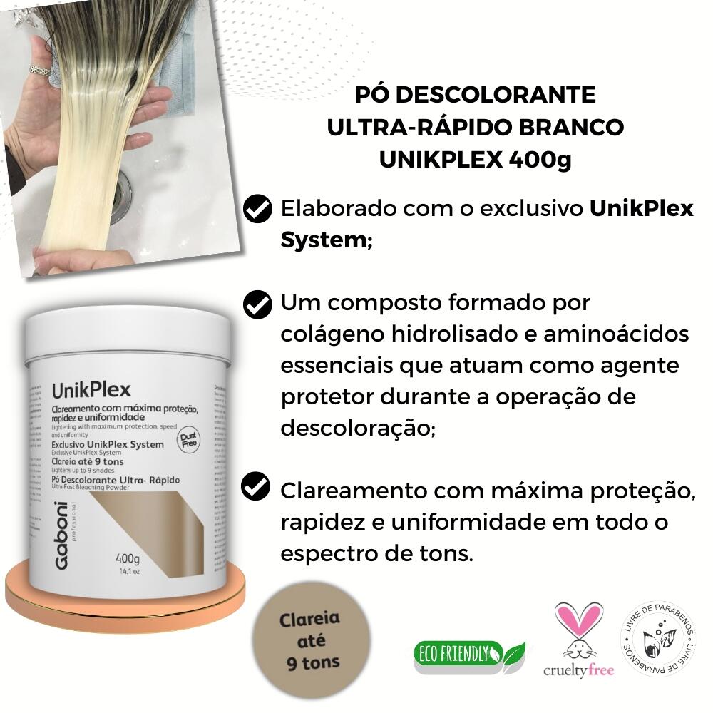 Gaboi Comprar Pó Descolorante Ultra-rápido branco 400g + Oxi 30 vol. 900ml ...