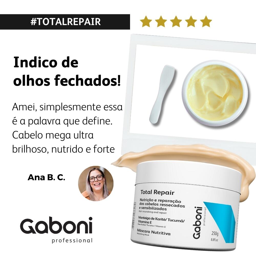 Gaboi Comprar Máscara Creme Reparação e Nutrição Imediata Total Repair 250g ...