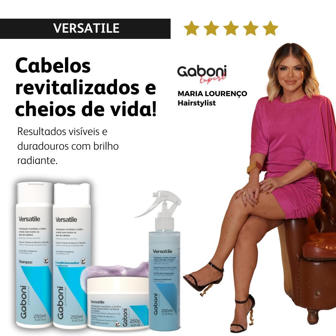 Gaboi Comprar Condicionador Hidratação Imediata e Brilho Lamelar Versatile ...