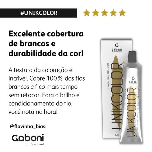 UnikColor 9-0 Louro Claríssimo 50g Gaboni