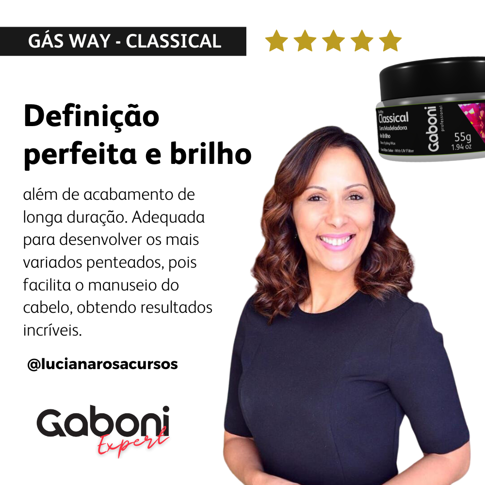 本日のみ！GALLIUM GS1205 POWER MOIST 30g Comprar Cera Modeladora de Brilho c/ Filtro Solar Classical Gás