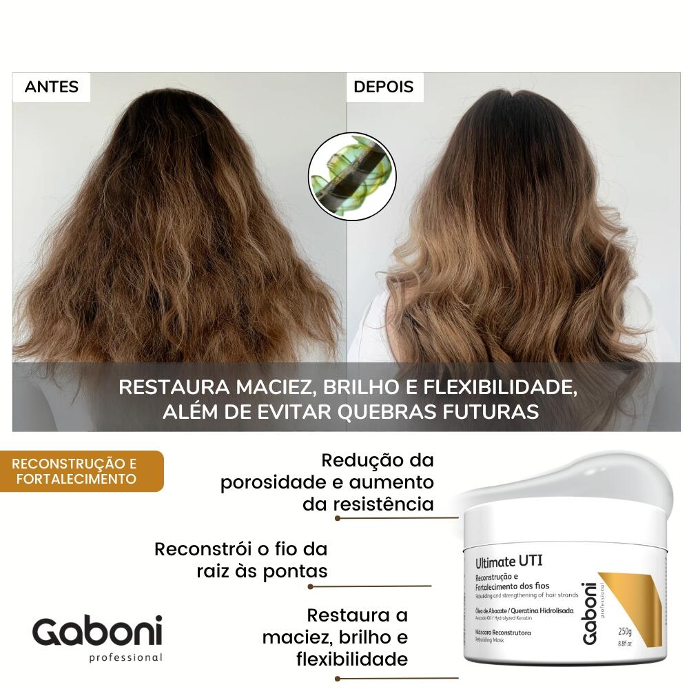 Gaboi Comprar Reconstrução capilar intensa (4 Produtos) Shampoo 250ml ...