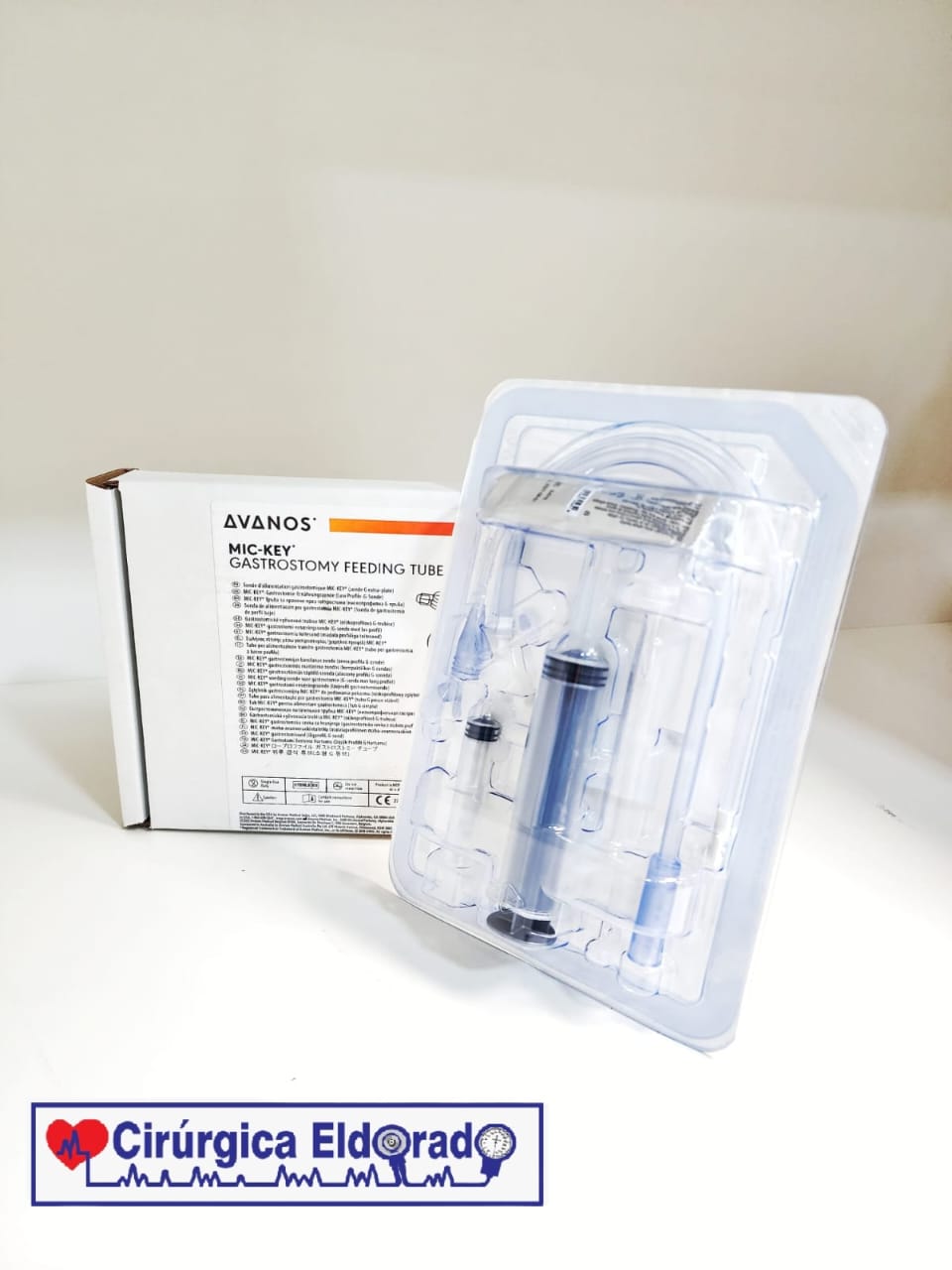 Comprar SONDA GASTROSTOMIA MIC KEY 14 FR X 0,8CM - R$2.471,80