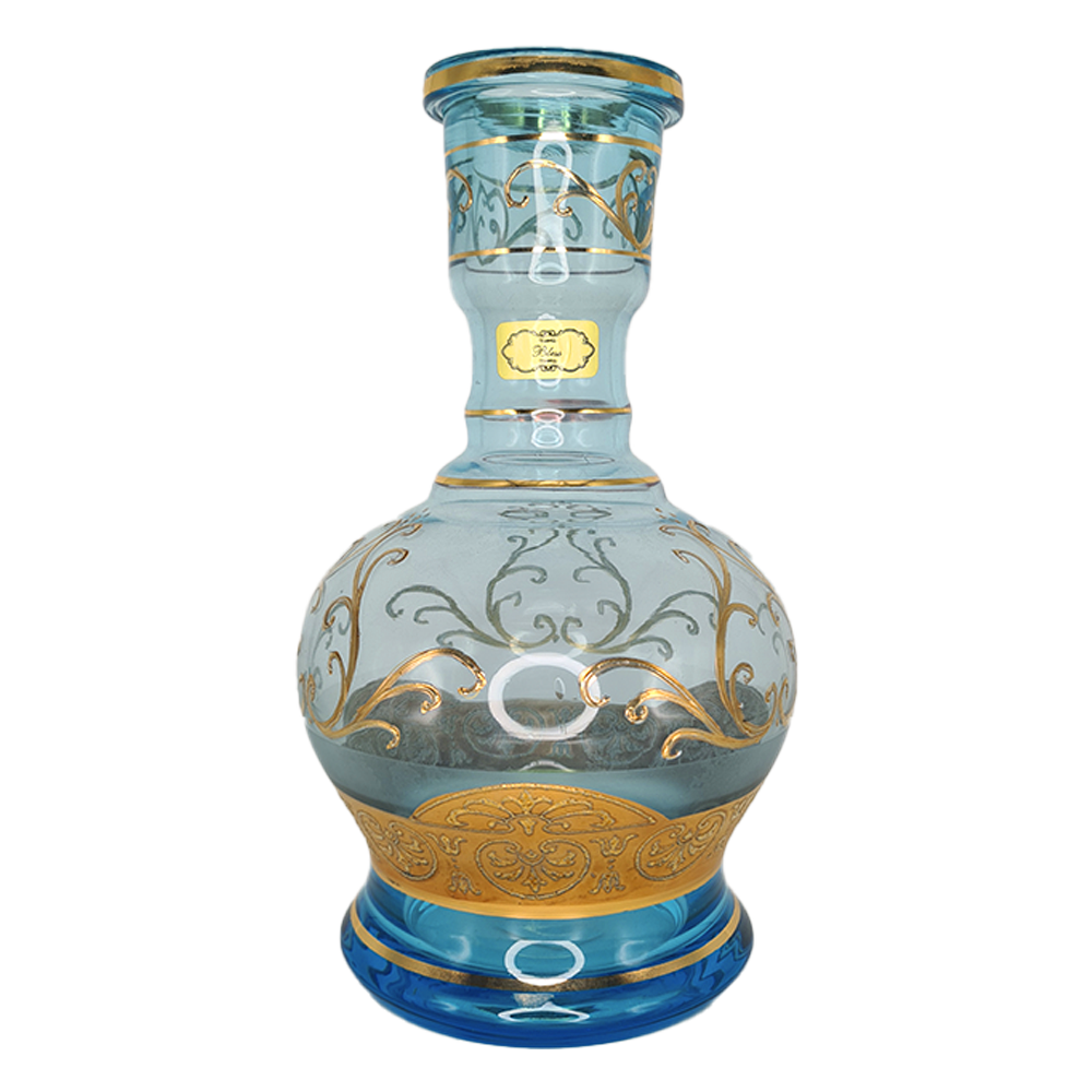 VASO BLESS HOOKAH MEDIO JUMBO AZUL CLARO