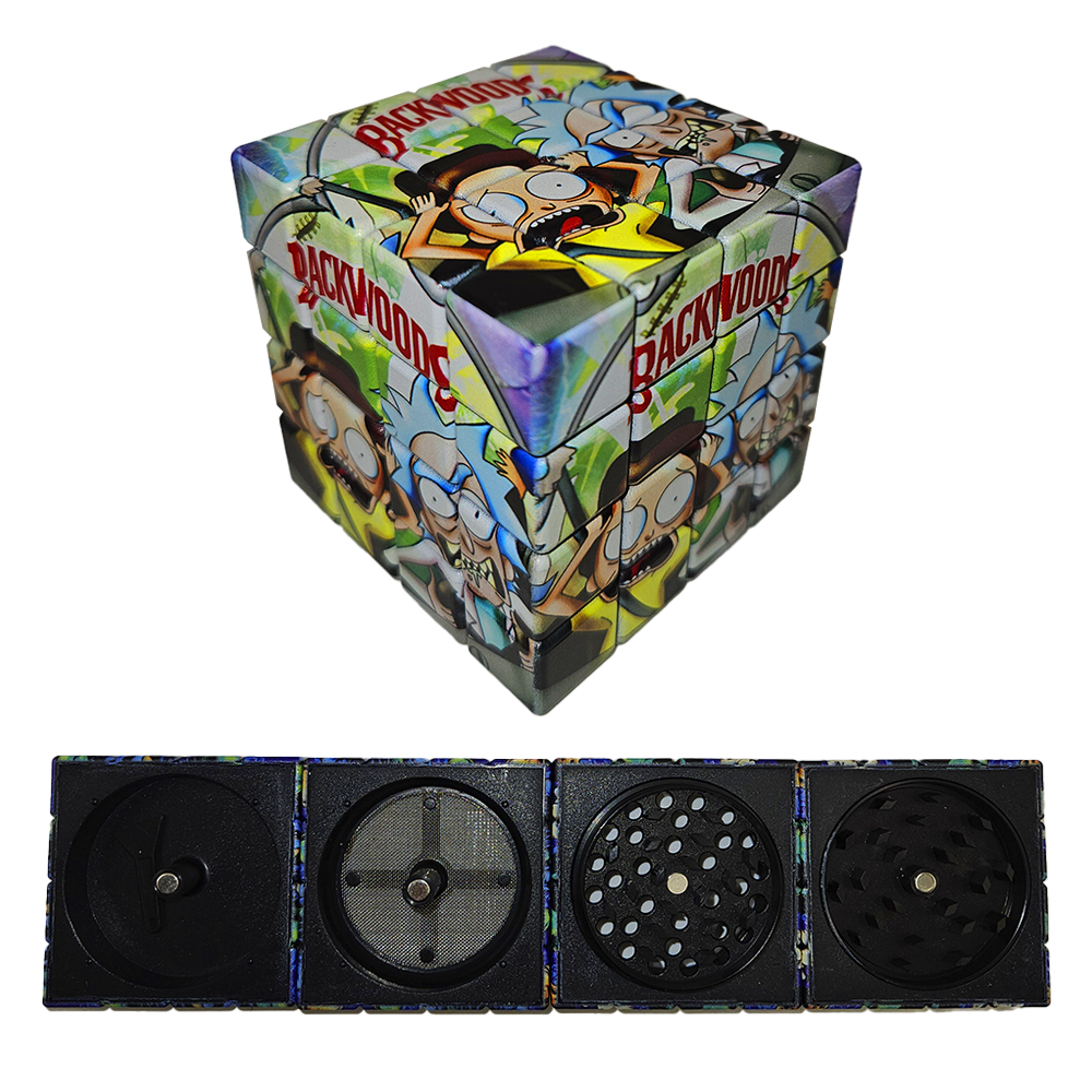 DICHAVADOR DE METAL DENGKE CUBO MAGICO RICK AND MORTY ESTAMPA 6