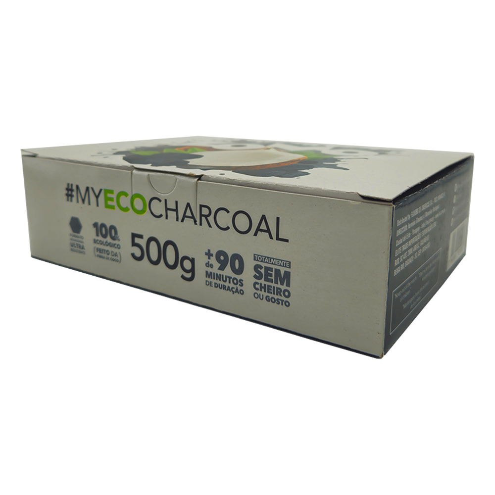 CARVAO DE COCO ZOMO CAIXA DE 500G - a partir de R$24,70