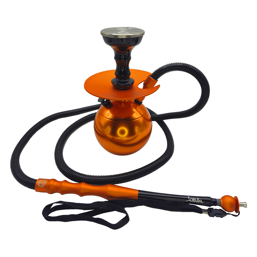 NARGUILE SORRILHA HOOKAH LITTLESORR LOTE 8 - ORANGE SHINE PRATO 1